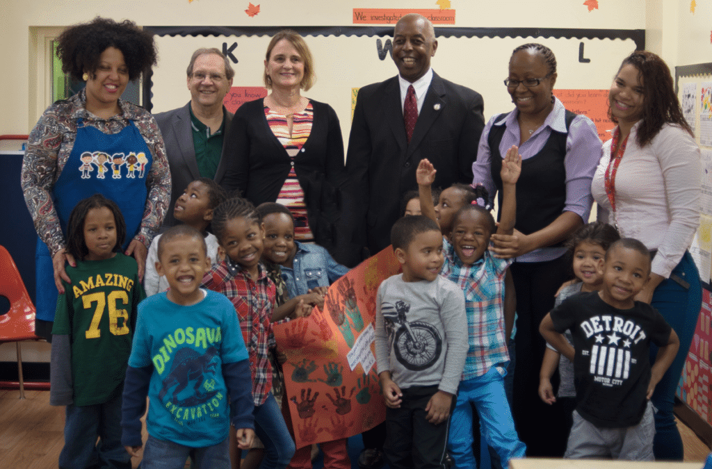 Trenton Mayor Eric Jackson Visits Millhill Child & Family Development Abbott Preschool and Counseling Center